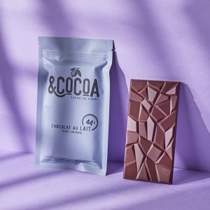 Tablette de chocolat au lait 44%