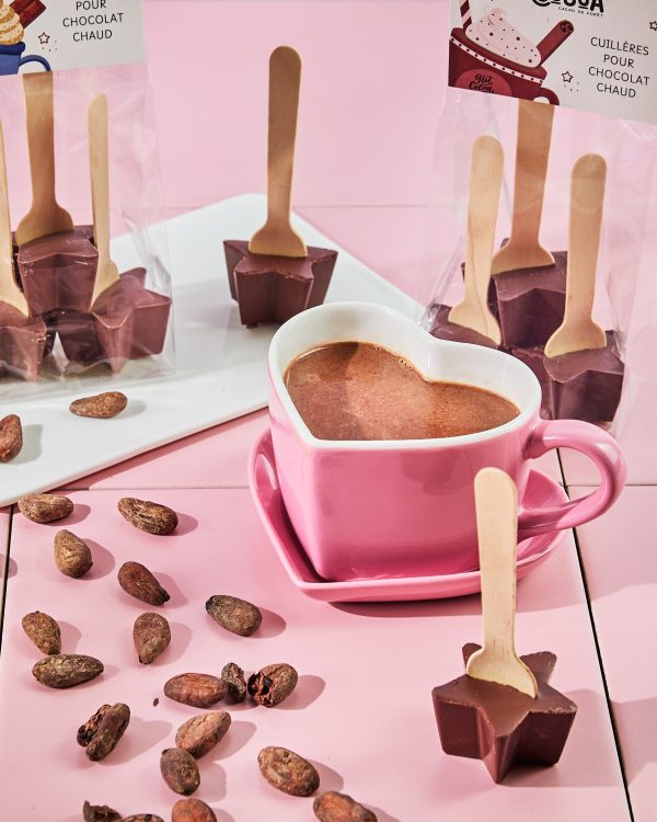 Sucettes pour chocolat chaud